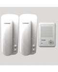 Kit de Audio portero Commax: Teléfonos DP-RA01M/S y estación de puerta DR-2K