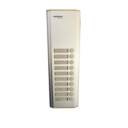 Botonera de ampliación Commax DR-10KL con 10 botones, compatible con DR-nKM