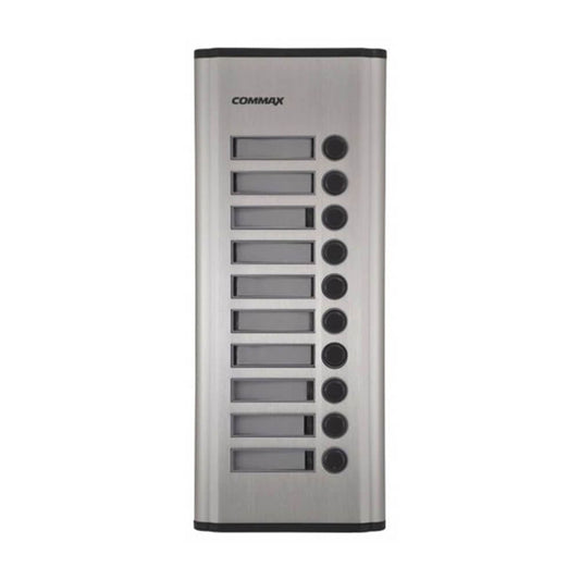 Botonera de ampliación Commax DR-10KS con 10 botones, compatible con DR-nKM