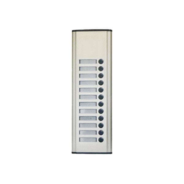 Botonera de ampliación Commax DR-12KL con 12 botones, compatible con DR-nKM
