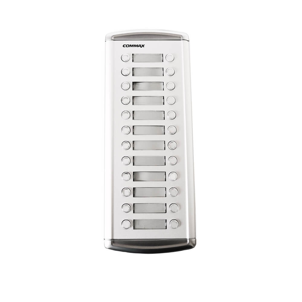 Botonera de ampliación Commax DR-24AS con 24 botones, compatible con DR-nAM