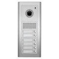 Video botonera Commax DRC-6SB, con 6 botones, para Sistema Multi Entry