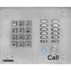 K-1700-3EWP – Teléfono para empotrar, acero inoxidable, IP66