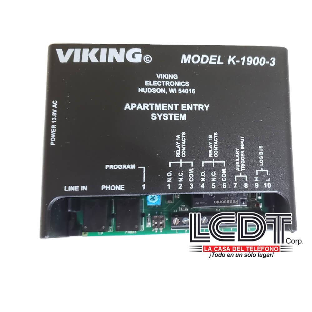 K-1900-3 – Discador telefónico, memoria para 250 números