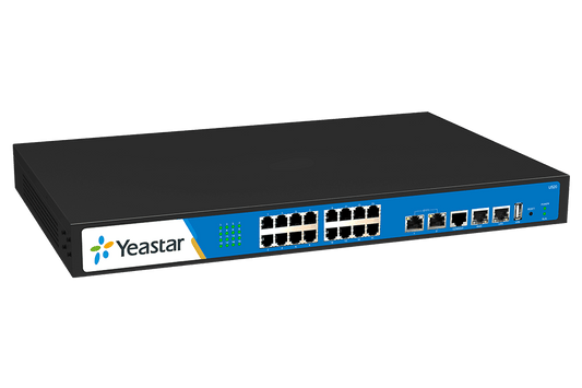 MyPBX U520 - 500 usuarios/ 80 llamadas; 1 FXO / FXS; 2 E1; USB