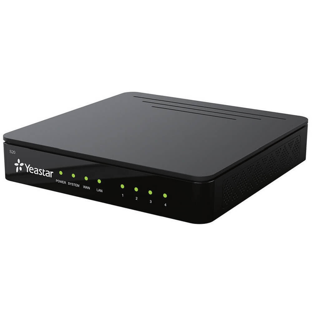 Central Teléfónica IP para 20 usuarios o menos Yeastar S20