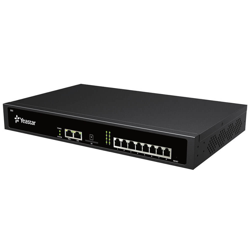 Yeastar S50 – Central IP, soporta 50 usuarios y 25 llamadas concurrentes