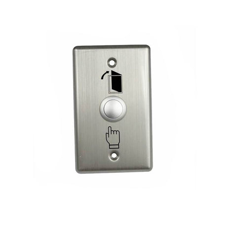 Botón de salida 2X4, empotrable, NO/NC/COM, acero inoxidable – JS-115S Junson