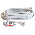 Cable telefónico de 5 metros, RJ-11 en ambos extremos – LCDT CPTU64U6405
