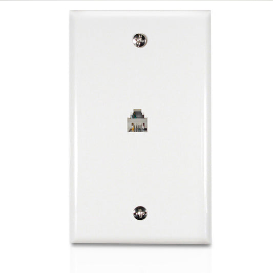 LCDT TLPA11WHITE Tapa telefónica de 1 salida