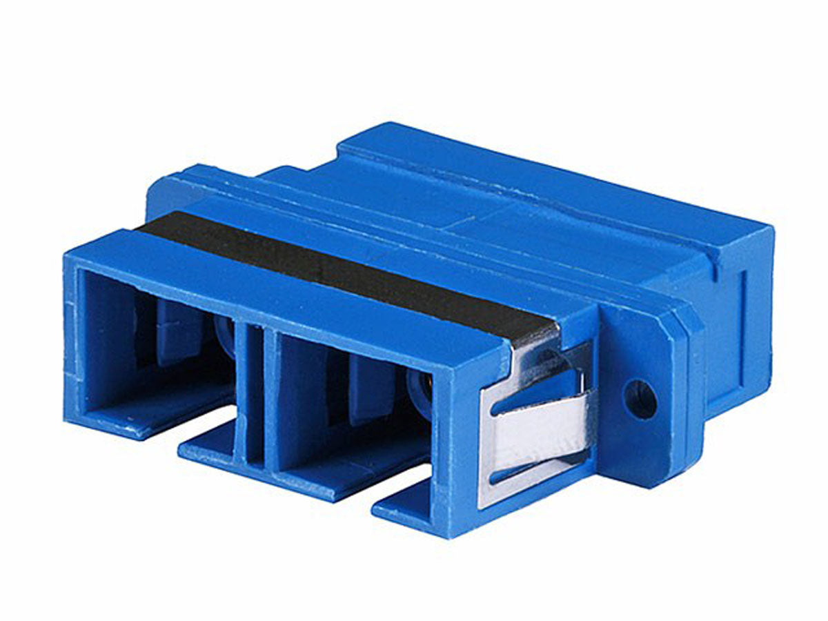 Acoplador de fibra óptica SC/UPC monomodo dúplex - LCDT FASC2S
