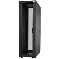 Gabinete de piso de 42U 600x1000, con puerta de vidrio, abanicos y ruedas