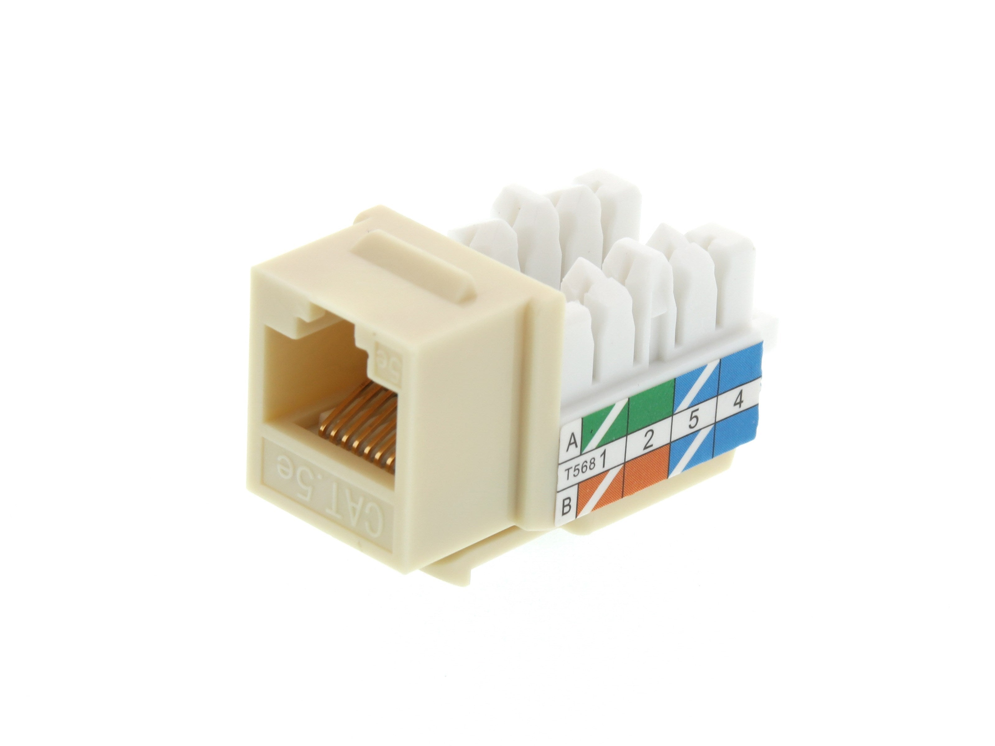 Jack modular CAT5e crema - NKJAP5I LCDT