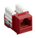 Jack modular CAT5e Rojo - NKJAP5R LCDT