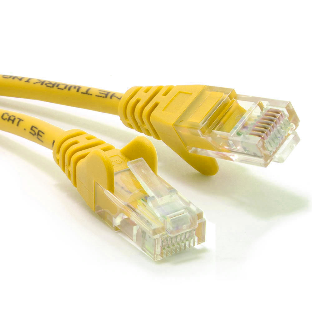 LCDT CPU5B14Y01 Patch Cord UTP CAT5e Amarillo de 1M