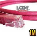 Patch Cord UTP CAT6 Rojo de 1M - LCDT CPU6B13R01