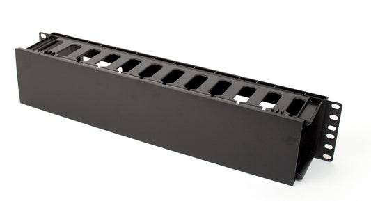 Organizador horizontal plástico de 2U - LCDT NCMC2P13