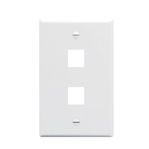 LCDT NFPF22 Tapa de pared de 2 puertos