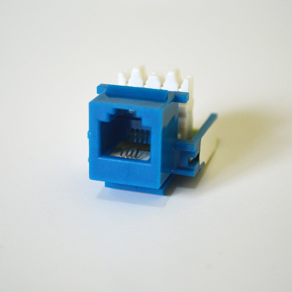 LCDT NKJAP3BL Jack modular CAT3 azul