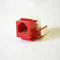 LCDT NKJAP3R Jack modular CAT3 rojo