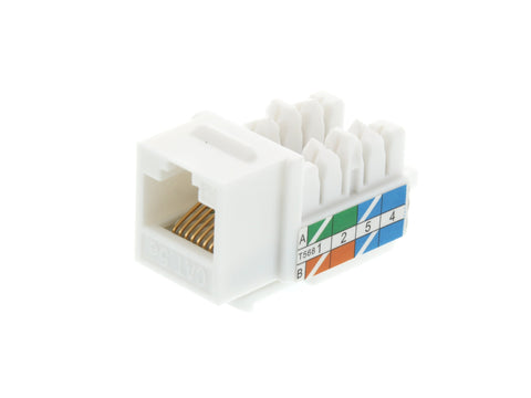 Jack modular CAT5e blanco - NKJAP5W LCDT