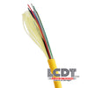 Pie de fibra óptica monomodo 12 filamentos – LCDT GJPFJV-12B1