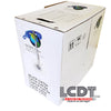 Caja de UTP CAT5e Gris, cobre, 1000 pies - LCDT UTP5EGY
