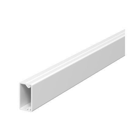 Canaleta plástica 18x10mm, 2M de largo, con adhesivo, en color blanco – GT-D1020