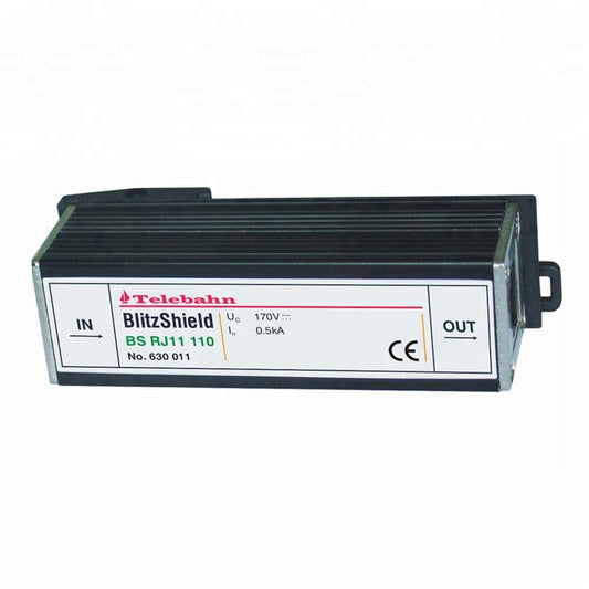Protector contra sobrecorriente con conexión RJ11 – 630 011 BS RJ11 110