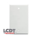 Tapa de pared lisa KUWES 3000-29/WH