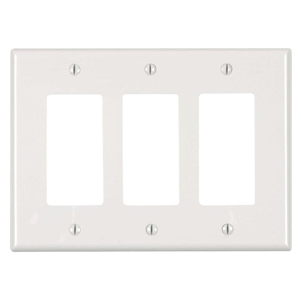 KUWES A880T-WH – Tapa triple estilo DECORA