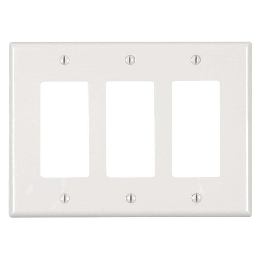 KUWES A880T-WH – Tapa triple estilo DECORA