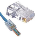 Bolsa con 25 conectores EZ para redes UTP CAT6, 8P8C RJ45 – Kuwes EZ108-C6-UTP