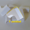Ángulo plano para canaleta KC-6 KUWES KCL-6