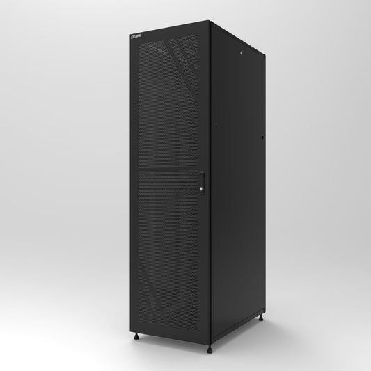 Gabinete de 42U para Servidor, puerta perforada, 600mm de ancho, 600mm de profundidad, 2020mm de altura – KGR-4260