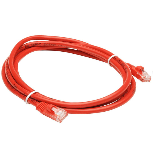 KUWES KPO1032MRD – Patch Cord UTP CAT6+ Rojo de 2M