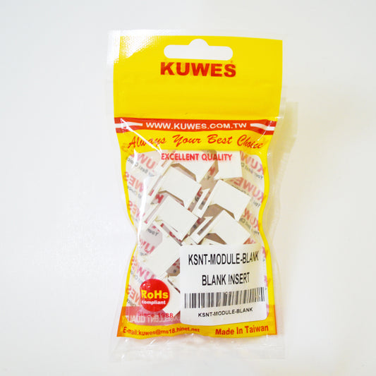 KUWES KSNT-M-BLAN –  Inserto liso (10 unidades)