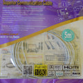 Patch Cord UTP CAT5e+ Gris de 2M ultra delgado - KUWES UC5E-2M-GY
