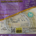 Patch Cord UTP CAT5e Gris de 5M ultra delgado - KUWES UC5E-5M-GY