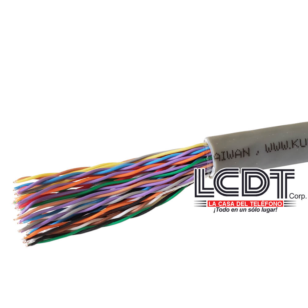 Pie de Cable 25 pares CAT3 - KUWES KS-0003-25P