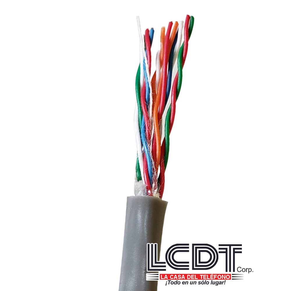 Pie de Cable 6 pares CAT3 - KUWES KS-0003-6P