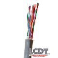 Cable 6 pares CAT3, por pie