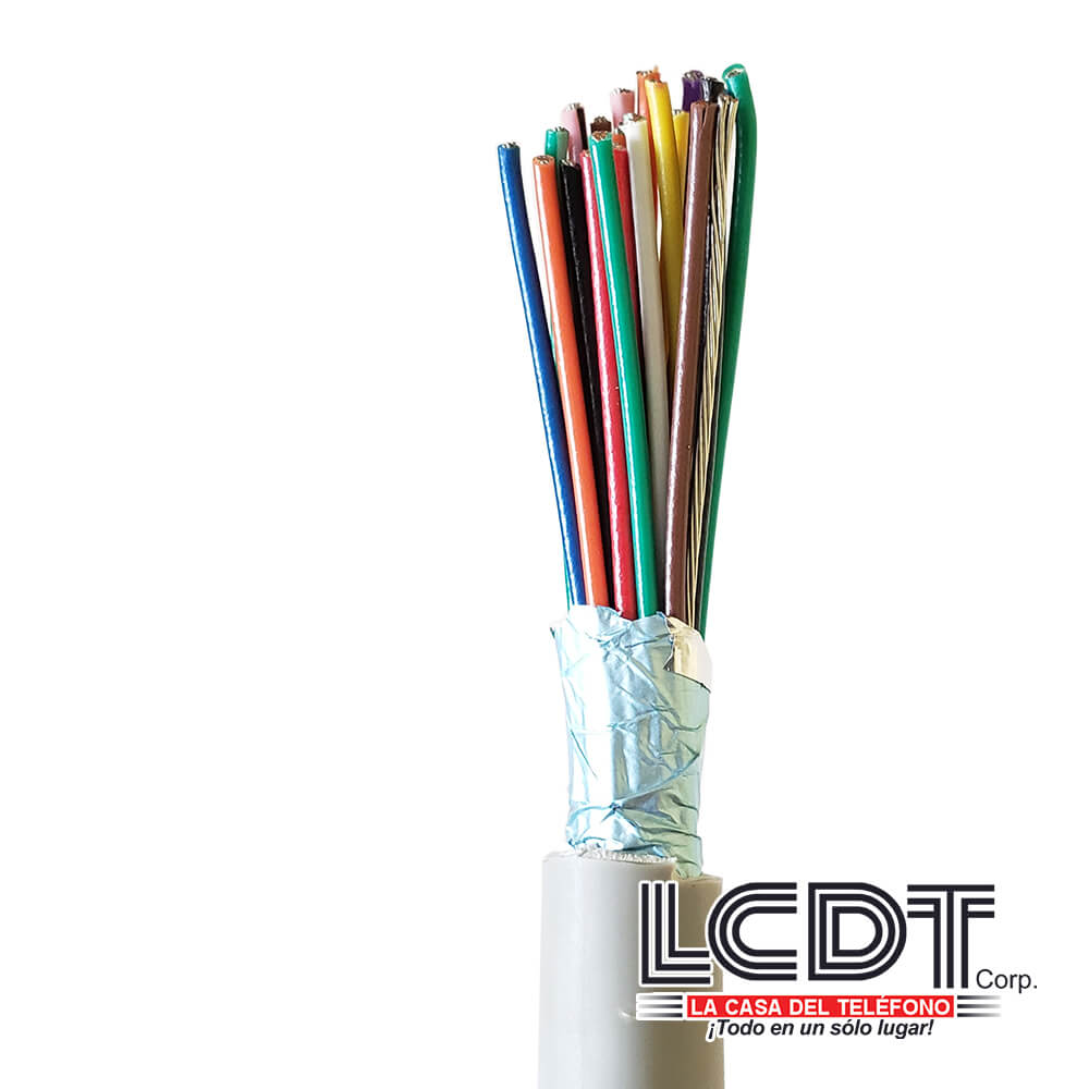 Pie de cable blindado 25C 22AWG – KUWES KS-22A-25C