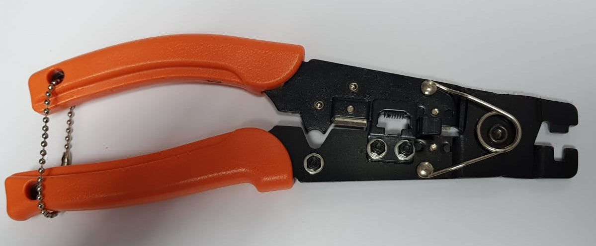 Crimpadora para conectores blindados RJ45 8P8C – Kuwes KSNT-6A-TOOL-UTP