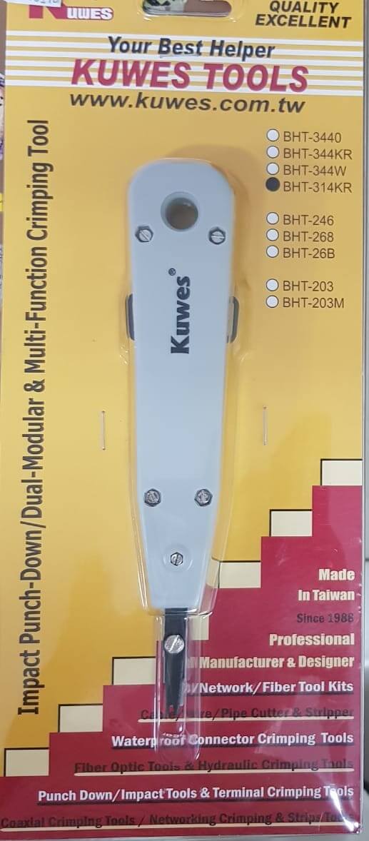 Crimpadora de Impacto para terminales Krone – BHT-314KR
