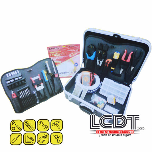 Maletín de herramientas para Redes - KUWES KT-4020