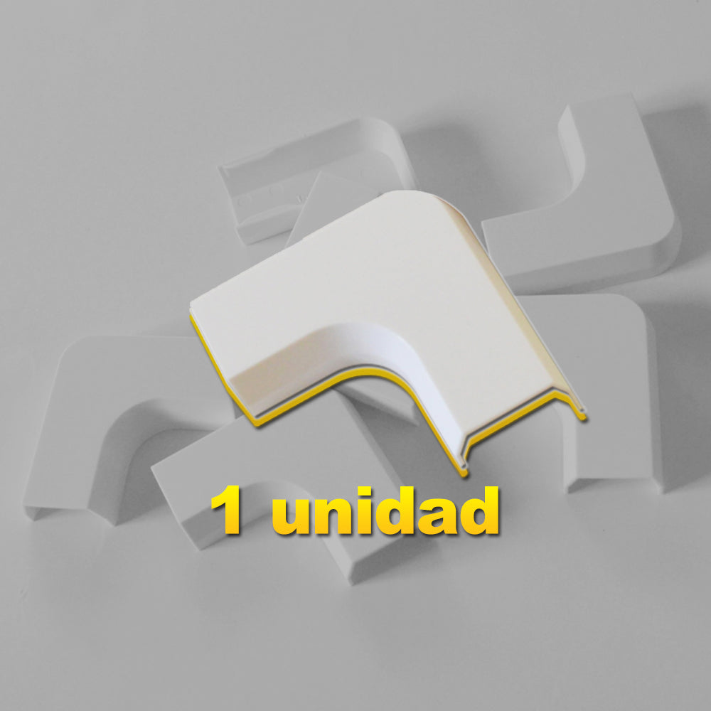 KUWES KCL-3 – Ángulo plano para canaleta KC-3