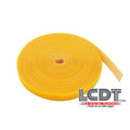 Rollo de Velcro en color amarillo 5 metros de largo - Kuwes KRGT-1005YW