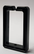 Abrazadera organizadora de cables, negro, 42x69mm, fijar con tornillo – KSLSB-4269