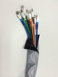 Pie de Funda plana con cierre de velcro, diámetro máximo de 30mm, pie – KSWBT-115